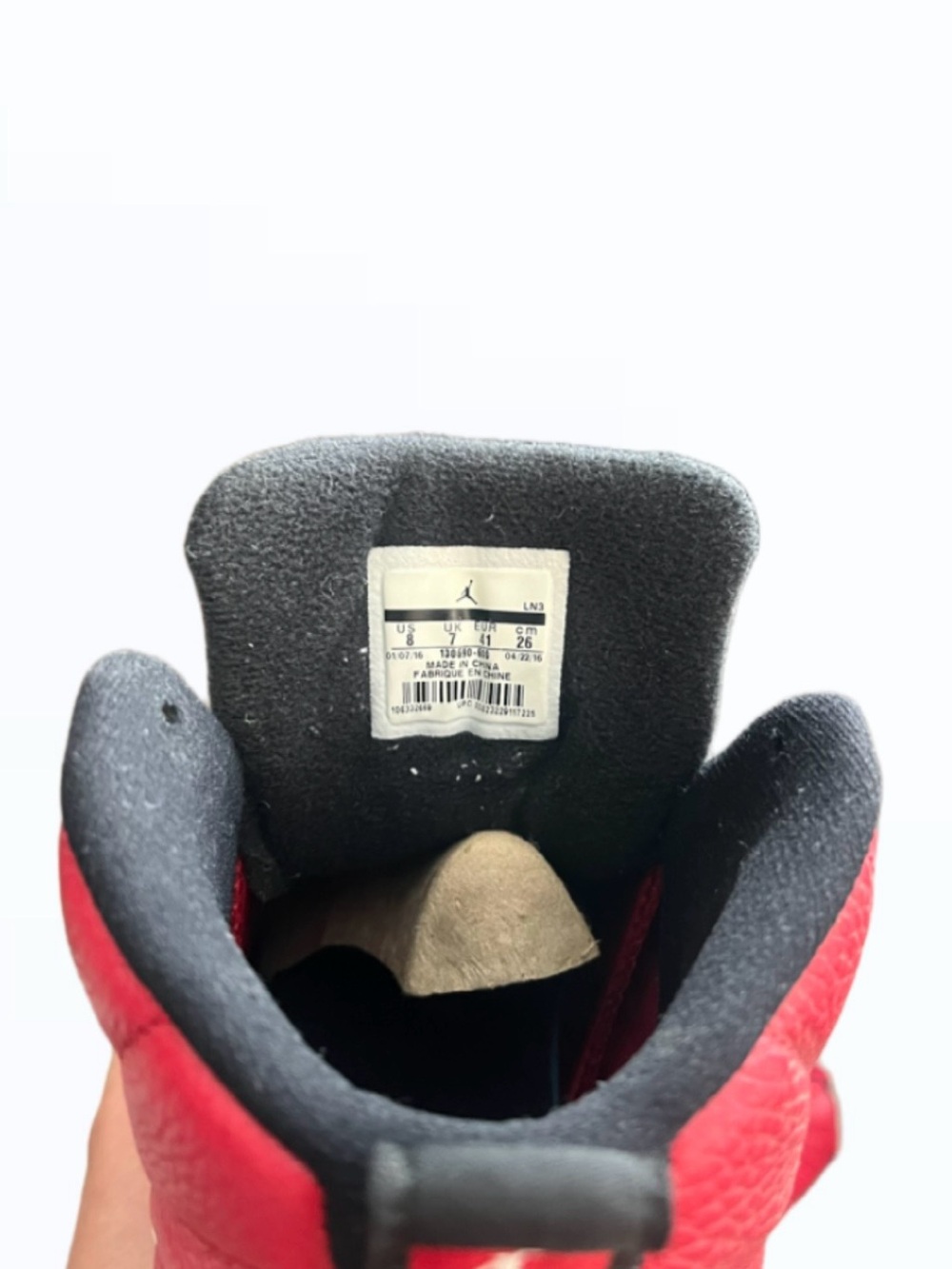 Men’s size 8 Jordan 12 - Picture 8 of 8